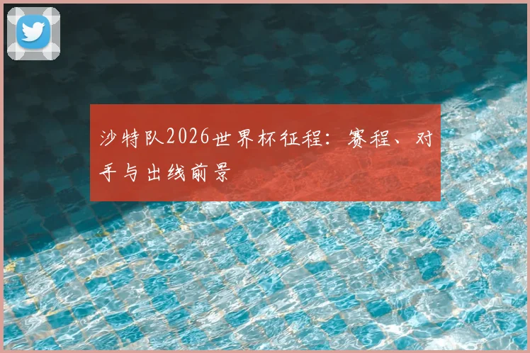 沙特队2026世界杯征程：赛程、对手与出线前景